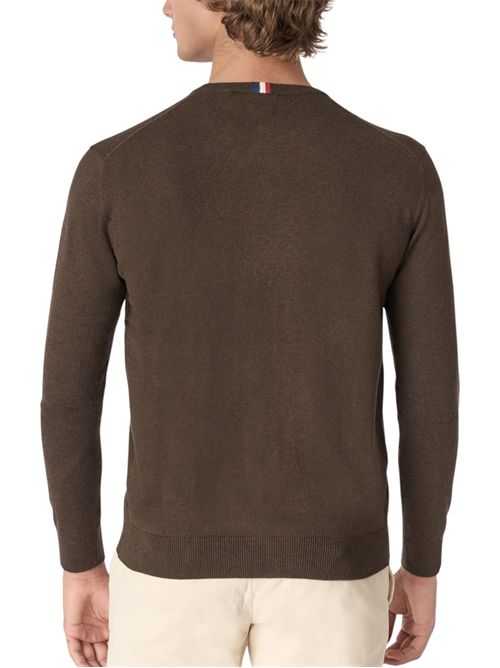 Maglia girocollo cotone e cashmere U.S. POLO ASSN | US42173001169