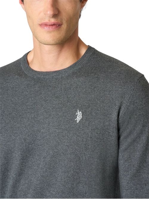 Maglia girocollo cotone e cashmere U.S. POLO ASSN | US42173001289