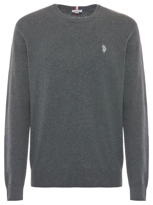 Maglia girocollo cotone e cashmere U.S. POLO ASSN | US42173001289