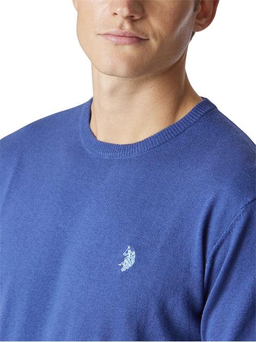 Maglia girocollo cotone e cashmere U.S. POLO ASSN | US42173001373