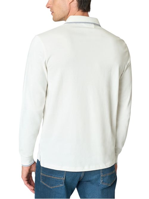 Polo shirt a maniche lunghe in cotone heavy jersey U.S. POLO ASSN | US42177002101