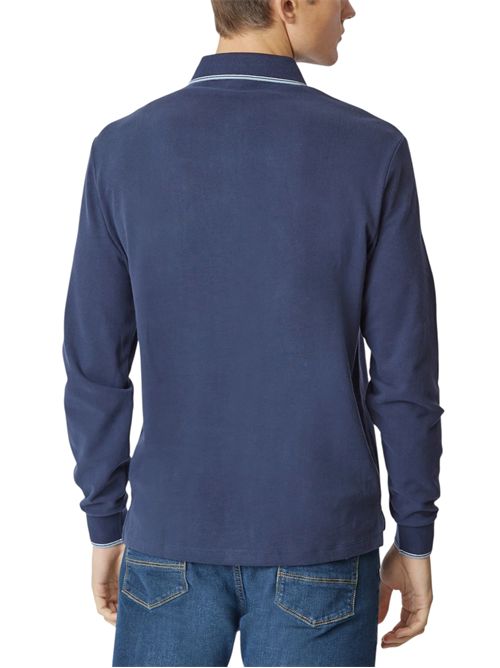 Polo shirt a maniche lunghe in cotone heavy jersey U.S. POLO ASSN | US42177002179