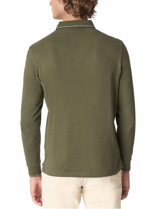 Polo shirt a maniche lunghe in cotone heavy jersey U.S. POLO ASSN | US42177002249