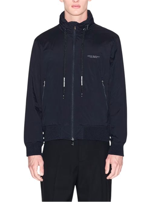 Bomber leggero con collo alto e zip intera Essential ARMANI EXCHANGE | XM001583-AF19196UB101