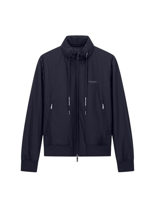 Bomber leggero con collo alto e zip intera Essential ARMANI EXCHANGE | XM001583-AF19196UB101