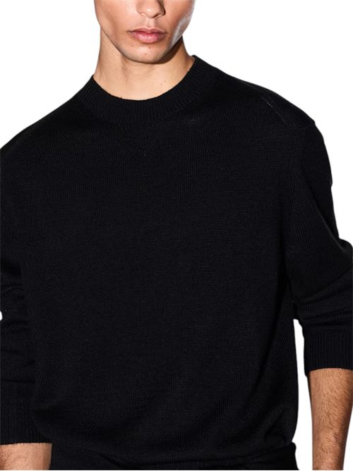 Mage cotone e lana con girocollo ARMANI EXCHANGE | XM001916-AF14008UC001