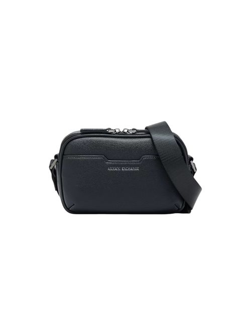 Borsa martellata con tracolla regolabile e chiusura zip ARMANI EXCHANGE | XM002583-AF22651UC001