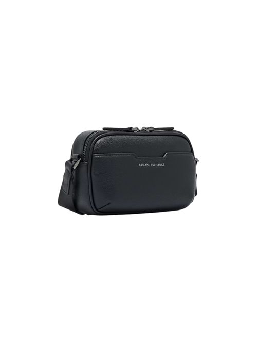 Borsa martellata con tracolla regolabile e chiusura zip ARMANI EXCHANGE | XM002583-AF22651UC001