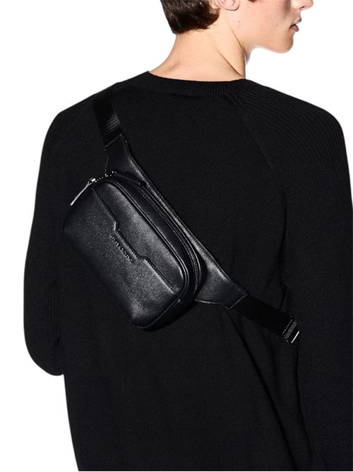 Marsupio con scomparto a zip e tracolla regolabile ARMANI EXCHANGE | XM002588-AF22651UC001