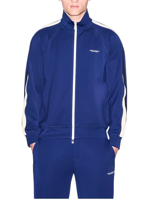 Felpa in modal stretch con bande a contrasto ARMANI EXCHANGE | XM002892-AF19936UB095