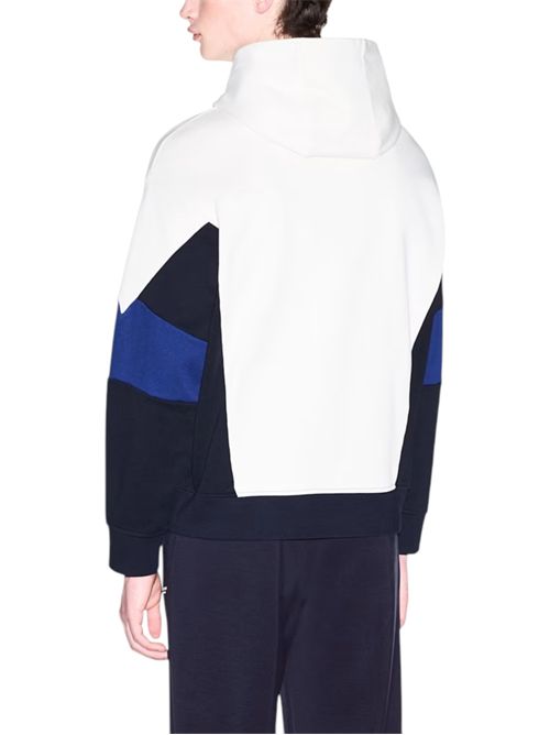 Felpa con cappuccio in cotone french terry e logo ARMANI EXCHANGE | XM002963-AF20934M0378