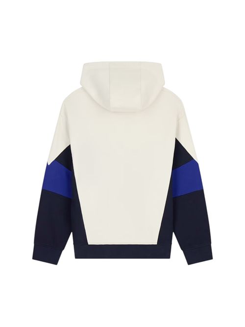 Felpa con cappuccio in cotone french terry e logo ARMANI EXCHANGE | XM002963-AF20934M0378