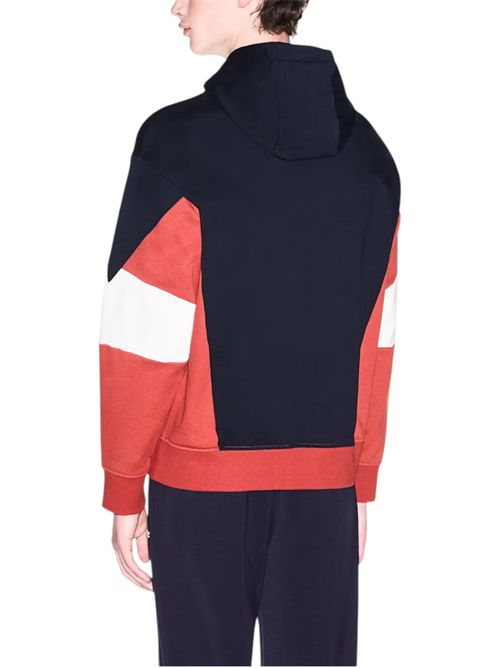 Felpa con cappuccio in cotone french terry e logo ARMANI EXCHANGE | XM002963-AF20934MB749