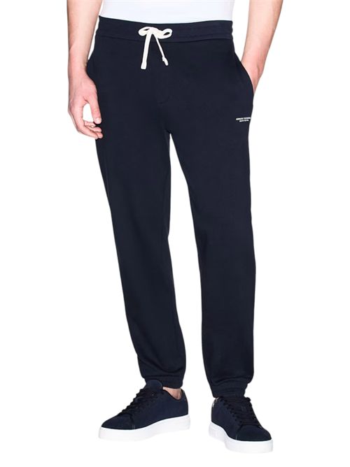 Pantaloni regular fit in cotone french terry ARMANI EXCHANGE | XM002964-AF20934UB101