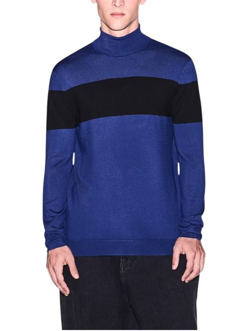 Pullover Up For Party a collo alto in misto viscosa ARMANI EXCHANGE | XM002987-AF26379MB036