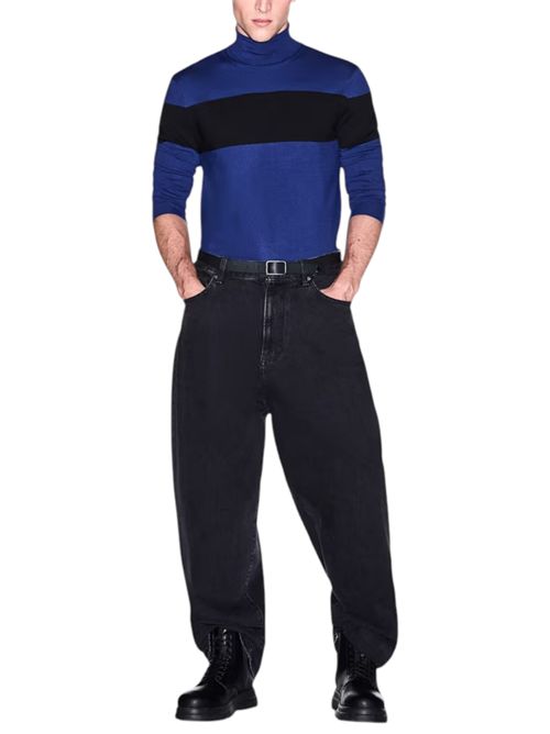 Pullover Up For Party a collo alto in misto viscosa ARMANI EXCHANGE | XM002987-AF26379MB036