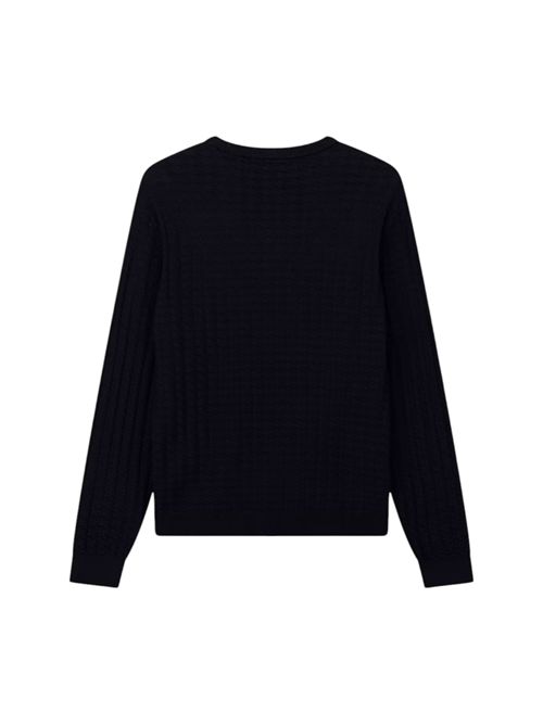 Pullover girocollo vestibilità regular in viscosa lavorata ARMANI EXCHANGE | XM002988-AF10454FB536
