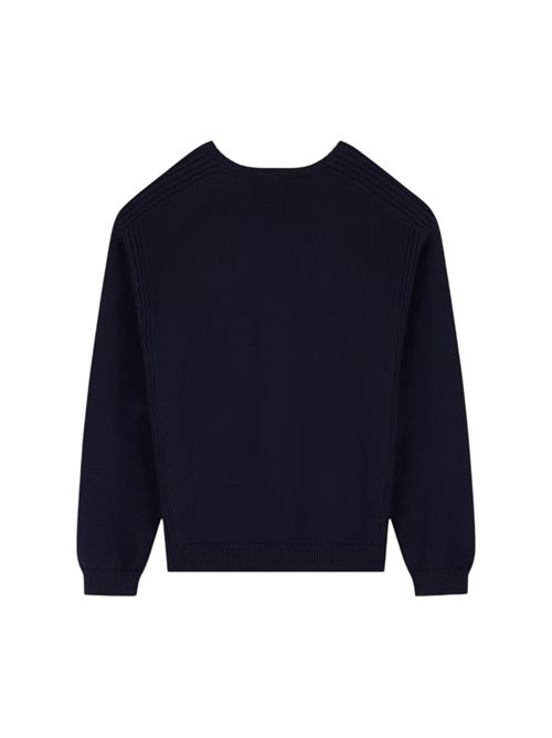 Pullover girocollo regular fit in misto cotone con logo ARMANI EXCHANGE | XM003009-AF28775UB101