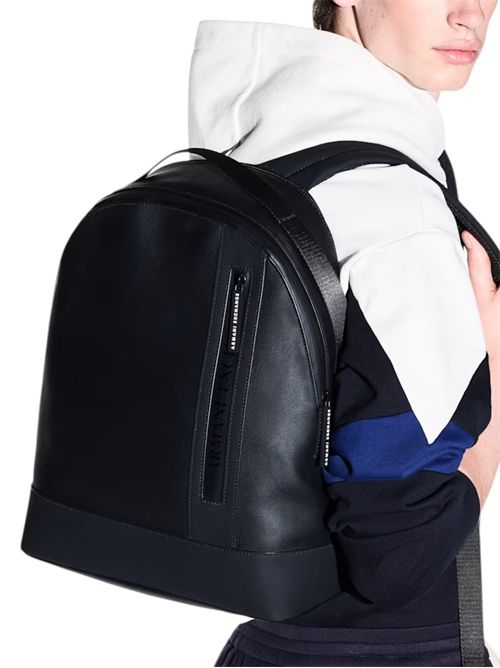 Zaino in tessuto spalmato con tasca verticale e zip ARMANI EXCHANGE | XM003167-AF26679MC043