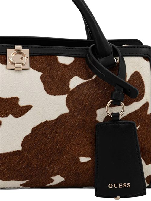 Borsa a spalla con stampa GUESS | RG973406COW