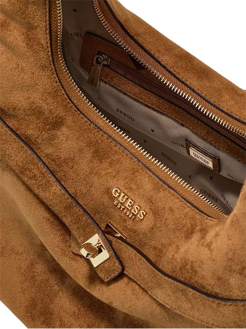 Borsa Hobo Ella GUESS | SG975401COGNAC