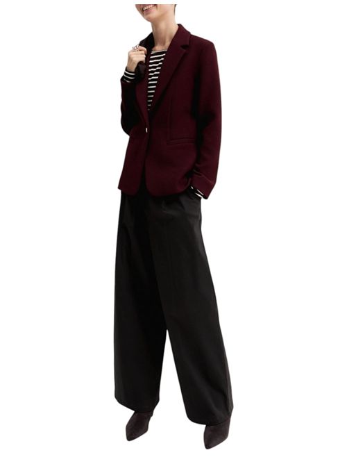 Giacca sfiancata in stuoia stretch emmaris EMME MARELLA | 2625046101004
