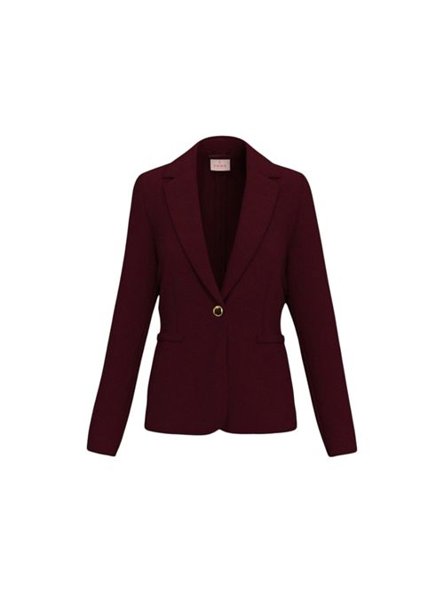Giacca sfiancata in stuoia stretch emmaris EMME MARELLA | 2625046101004