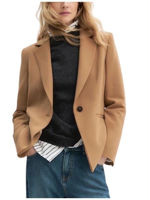 Blazer semiaderente in twill stretch emmbriose EMME MARELLA | 2625046131001