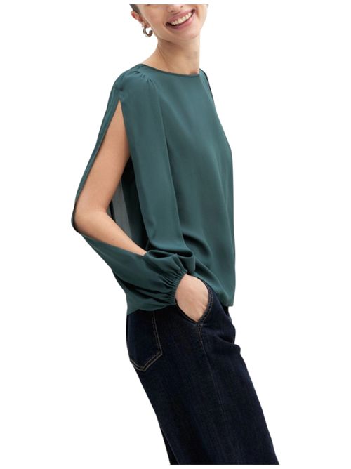 Blusa in crepe di viscosa emmcanapa EMME MARELLA | 2625116111002