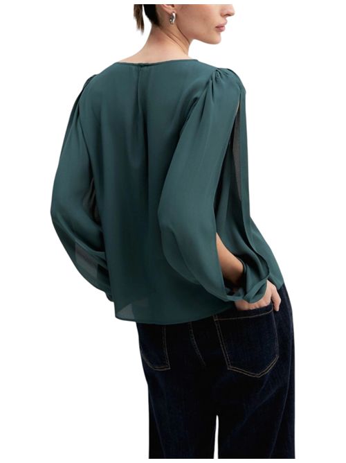 Blusa in crepe di viscosa emmcanapa EMME MARELLA | 2625116111002