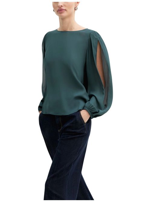Blusa in crepe di viscosa emmcanapa EMME MARELLA | 2625116111002