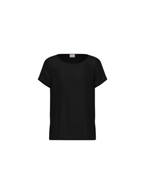 Blusa a maniche corte in raso leggero emmpanteon EMME MARELLA | 2625116121016