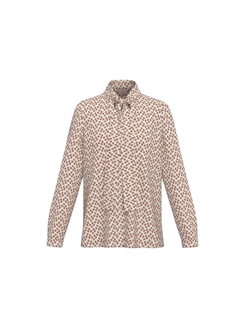 Camicia in crêpe con sciarpina emmalbore EMME MARELLA | 2625116181008