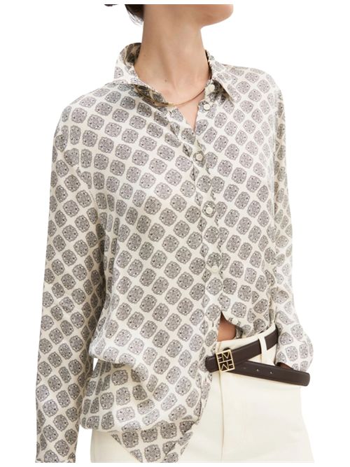 Camicia in raso stampato emmdenaro EMME MARELLA | 2625116191004