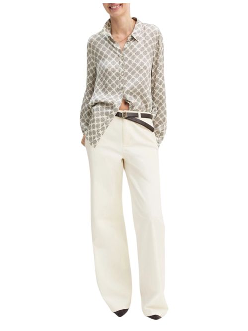 Camicia in raso stampato emmdenaro EMME MARELLA | 2625116191004