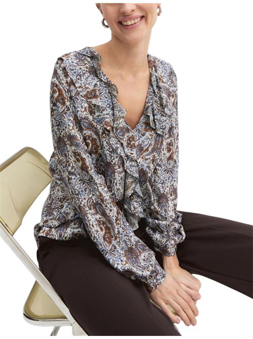 Blusa con volant emmdonare EMME MARELLA | 2625116211004
