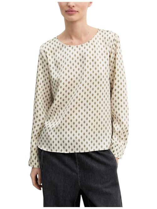Blusa in twill stampato emmregno EMME MARELLA | 2625116221001