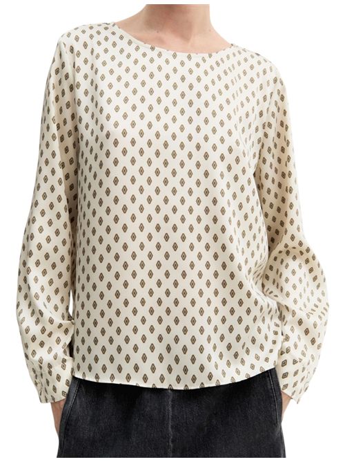 Blusa in twill stampato emmregno EMME MARELLA | 2625116221001