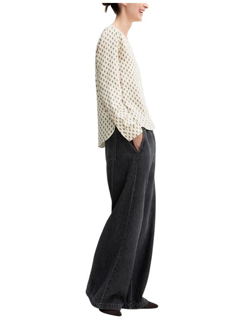Blusa in twill stampato emmregno EMME MARELLA | 2625116221001