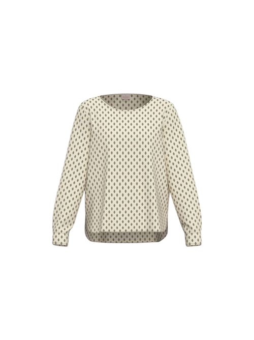 Blusa in twill stampato emmregno EMME MARELLA | 2625116221001