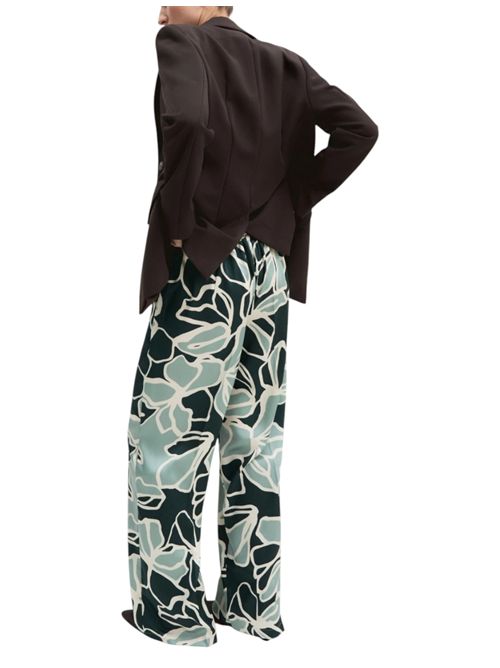 Pantalone dritto in twill stampato emmunigeno EMME MARELLA | 2625136041001