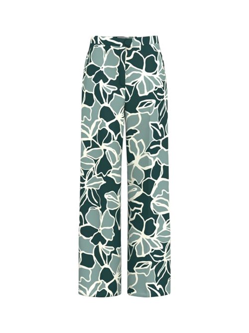 Pantalone dritto in twill stampato emmunigeno EMME MARELLA | 2625136041001