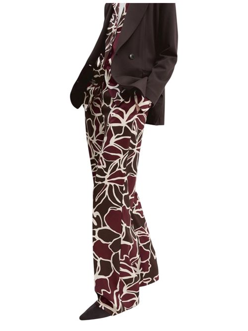 Pantalone dritto in twill stampato emmunigeno EMME MARELLA | 2625136041002