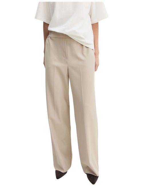 Pantalone dritto in flanella stretch emmfiesta EMME MARELLA | 2625136111004