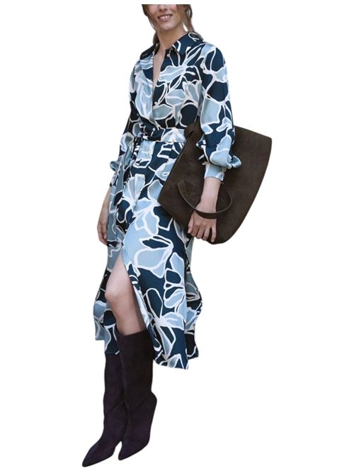 Chemisier in twill stampato emmalarico EMME MARELLA | 2625226081001