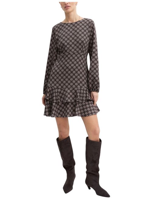 Abito in crêpe con balze emmcambra EMME MARELLA | 2625226091005