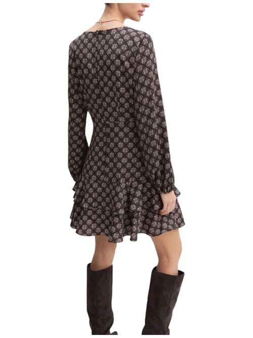 Abito in crêpe con balze emmcambra EMME MARELLA | 2625226091005