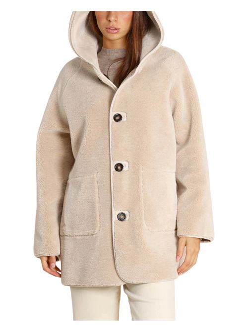 Giaccone in tessuto effetto montone reversibile emmottone EMME MARELLA | 2625456061001