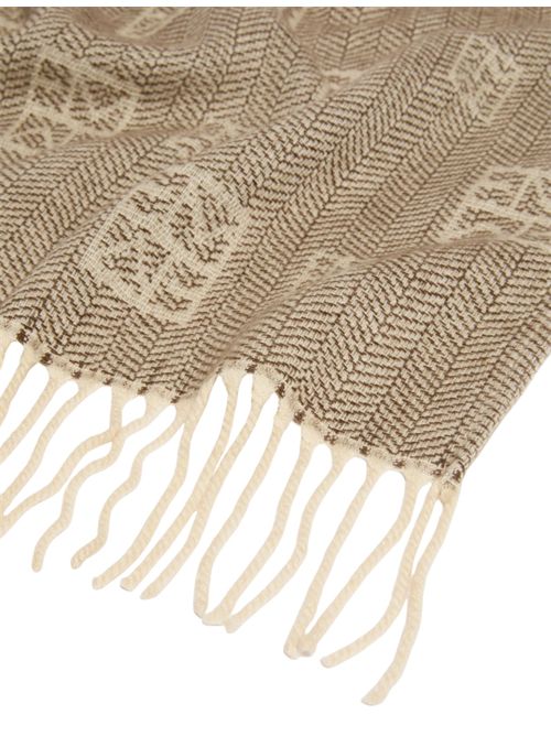 Poncho jacquard con frange emmorigano EMME MARELLA | 2625736021001