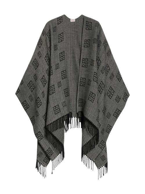 Poncho jacquard con frange emmorigano EMME MARELLA | 2625736021002